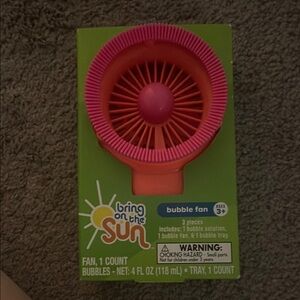 NWT Bring on the Sun Bubble Fan